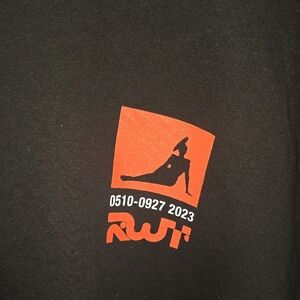 Black RWT2023 Graphic Tee